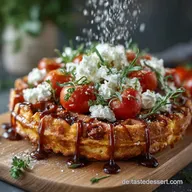 MaiswaffelPizza Das Blitzrezept f&uuml;r knusprige Pizza ohne Hefeteig