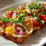 Toast Pizza: Knuspriges Blitz-Rezept vom Blech in nur 15 Minuten