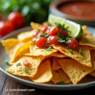 Knusprige Nacho Chips aus Tortillas Einfach selber machen