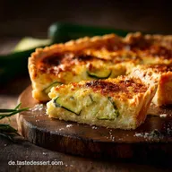 Zucchini Quiche: Das beste Rezept mit knusprigem M&uuml;rbeteig