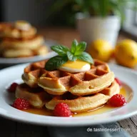 Vegane Waffeln Mein knuspriges SonntagsbrunchRezept