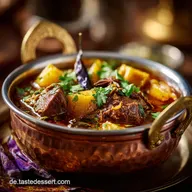 Kohlrabi Fleisch Curry Gonglu Gosht Das zarte LammGeheimnis