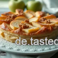K&ouml;stlicher Apfelstrudel aus Bl&auml;tterteig &ndash; Ein einfacher Genuss f&uuml;r jede Kaffeetafel!