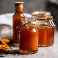 K&uuml;rbisgew&uuml;rz-Sirup Rezept: Herbst in Flaschen! Einfach!