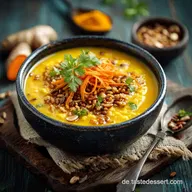 Kurkuma Karotten Reis: Einfaches, goldenes veganes Abendessen