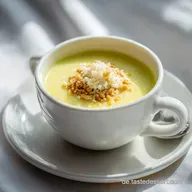 Lauchsuppe mit Hackfleisch: F&uuml;r 4 Portionen