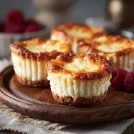 Low Carb CheesecakeMuffins Cremige K&auml;sekuchen T&ouml;rtchen ohne Zucker