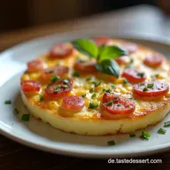 Flammkuchen Gratin LowCarb Der KetoEls&auml;sser ohne Teig