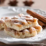 Schmandpl&auml;tzchen mit Zimt: Omas luftiges Geheimnis mit Zimt-Zucker-Kruste