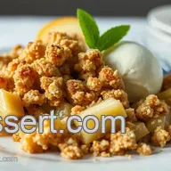 Omas Apfel-Crumble: Einfach & Himmlisch! crumble crumble