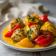 Paprika Sahne H&auml;hnchen in 35 Minuten
