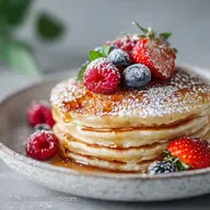 Pfannkuchen ohne Ei: Fluffige Rezeptidee in 25 Minuten
