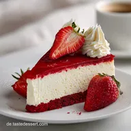 Red Velvet Strawberry Cheesecake: Ein Traum