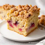 Rhabarberkuchen mit Streusel Omas Rezept f&uuml;r Fr&uuml;hlingsgl&uuml;ck