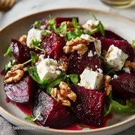 Rote Bete Salat mit Apfel in 15 Min.