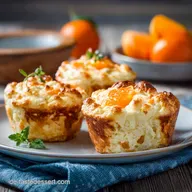 Schnelle Muffins und MandarinenK&auml;sekuchen Cremig fruchtig ohne Wasserbad