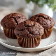 Schoko Muffins mit Kakaopulver