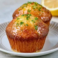 Zitronenmuffins mit Joghurt: Fluffig