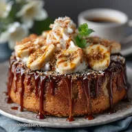 Der beste Bananenkuchen Saftiges Rezept mit Brauner Butter Kokos