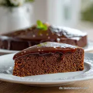 Schoko Gewrzkuchen vom Blech: Saftiges R&uuml;hrkuchen Rezept mit Zimt-Glasur