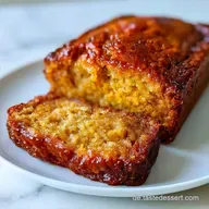 Bananenbrot mit braunem Zucker