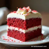 Das beste Red Velvet Cake Rezept mit fluffigem Frischk&auml;seFrosting