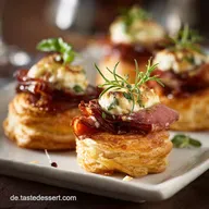 BlitzRezept Knuspriges SchinkenK&auml;se Schnelles Fingerfood Geb&auml;ck