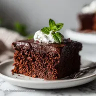 Schoko Pudding Kuchen: Saftiger Schoko-Vanille Blechkuchen