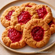 Spitzbuben mit Himbeermarmelade und Haseln&uuml;ssen