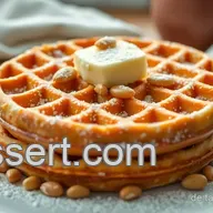 Mandelwaffel-Gl&uuml;ck: Sonntagsfr&uuml;hst&uuml;ck, der Duft von frisch!