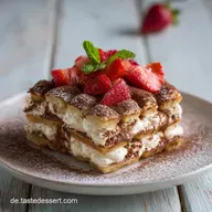 Tiramisu aus Reiswaffeln: Blitzschnelles No-Bake Rezept
