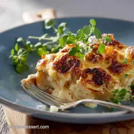 &Uuml;berbackenes Ofengem&uuml;se: Einfaches Rezept mit goldbrauner K&auml;sekruste