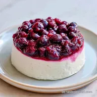 Vegane Blaubeer-Kokos Panna Cotta f&uuml;r 4