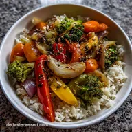 Vegane Gemsepfanne mit Reis: Knackig und Samtig