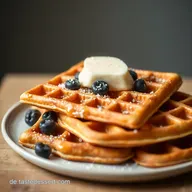 Vegane Waffeln: Sonntagsgl&uuml;ck ganz ohne Ei! ✨