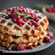 Vegane Waffeln: Das einfache Rezept f&uuml;r extra knusprige Waffeln