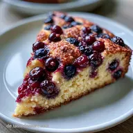 Veganer Nusskuchen Mit Johannisbeeren