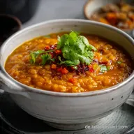Veganer Rote Linsen Eintopf: Einfach Aromatischer Klassiker