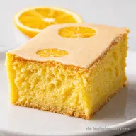 Saftiger veganer Zitronenkuchen Einfaches Rezept f&uuml;r Zitronentraum