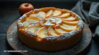 Saftiger Apfelkuchen mit Schmand und Pudding – Der perfekte Kuchen für jeden Anlass recipe card