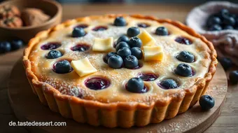 Köstlicher Blaubeerkuchen Rezept – Omas Geheimnis für saftigen Genuss recipe card
