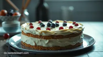 Bezaubernde Baby Shower Torte: Ein Muss für jeden Babyparty-Tisch recipe card