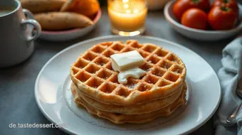 Vegane Waffeln – Knusprig, Süß und Einfach Zubereitet! recipe card