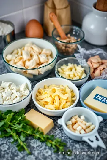 Buttrige Schinken-Käse-Croissants – Ein französischer Klassiker ingredients