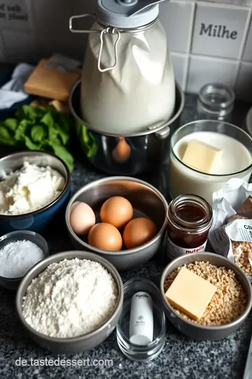 Delikate Crépes: Ein Genuss aus der französischen Küche ingredients