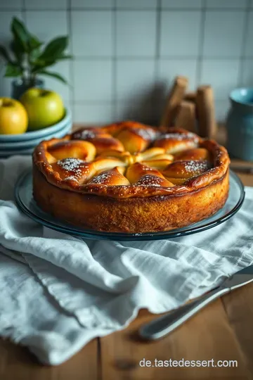 Delikater Apfelkuchen nach Omas Geheimrezept presentation