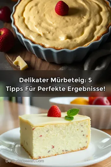 Delikater Mürbeteig: 5 Tipps für perfekte Ergebnisse!