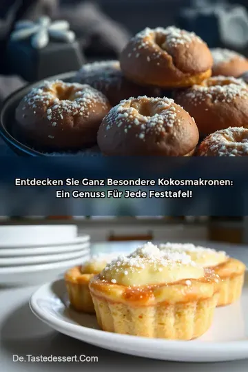 Entdecken Sie ganz besondere Kokosmakronen: Ein Genuss für jede Festtafel!