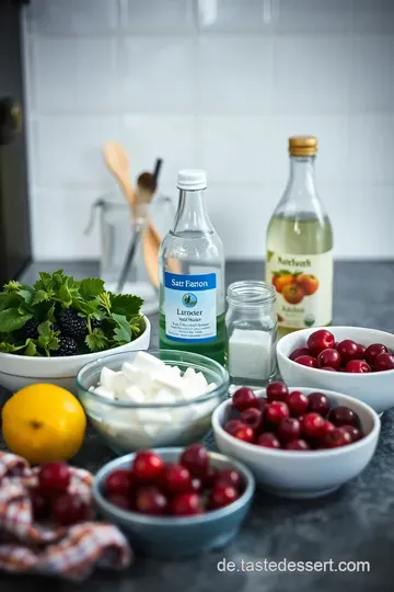 Erfrischender Holundersaft für heiße Tage ingredients