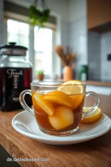 Erfrischender Pfirsich-Eistee selbst gemacht steps